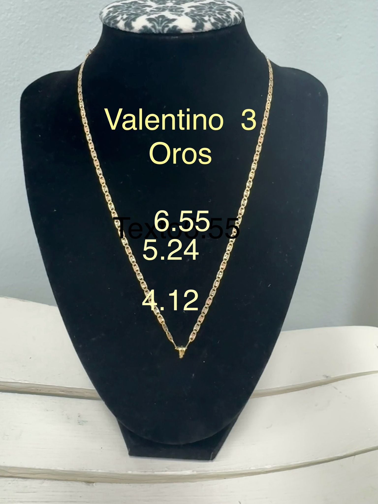 Valentino 3 oros